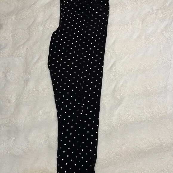 Kids Polka Dot Leggings - Picture 2 of 4